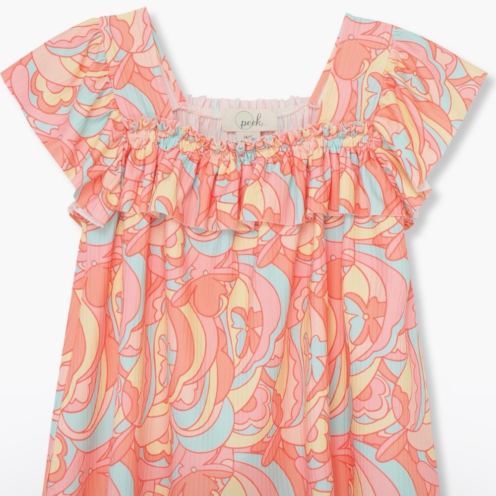 Kids Floral Print Top - 3T